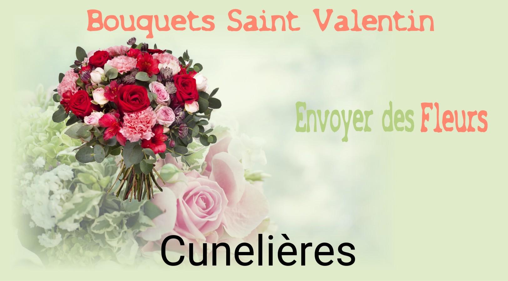 Roses de Saint-Valentin livrées à Cunelières